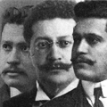 Ricardo, Enrique y Jesus Flores Magon